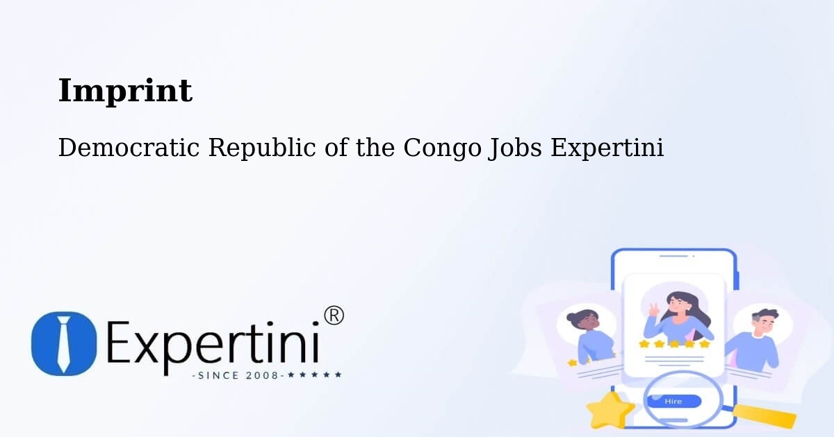 Imprint – Kinshasa - Democratic Republic of the Congo Jobs Expertini
