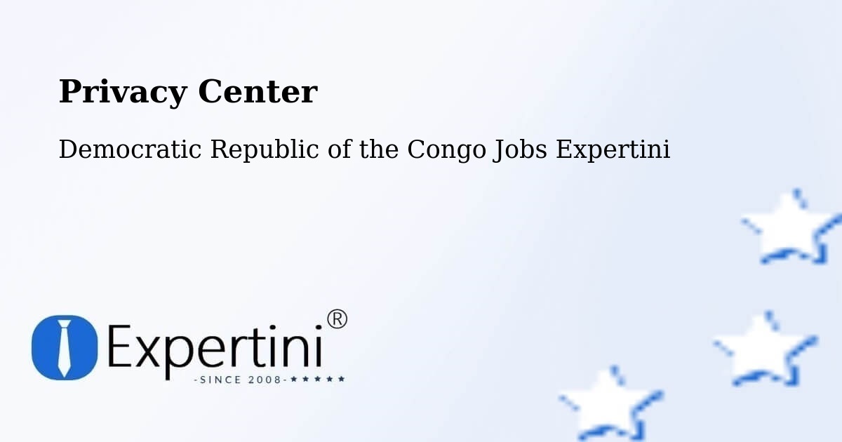 Privacy Policy – Kinshasa - Democratic Republic of the Congo Jobs Expertini